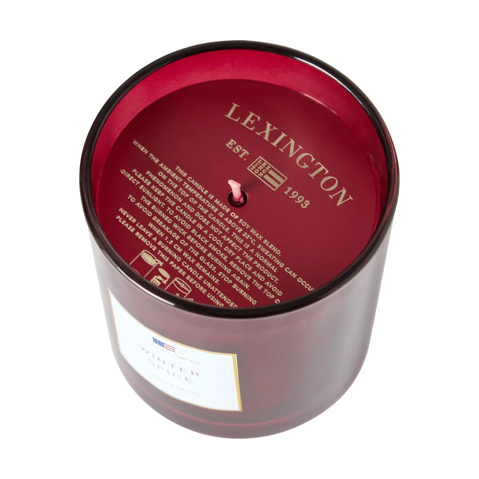 Vela perfumada de Winter Spice, Winter Spice vela perfumada Lexington
