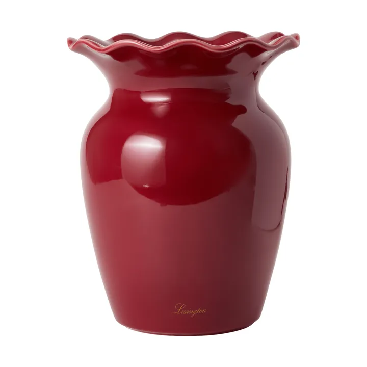 Wavy vaso - Vermelho, 25 cm - Lexington