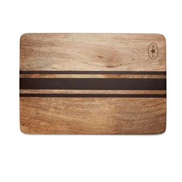 Wood tábua de servir stripes - 40x28 cm - Lexington