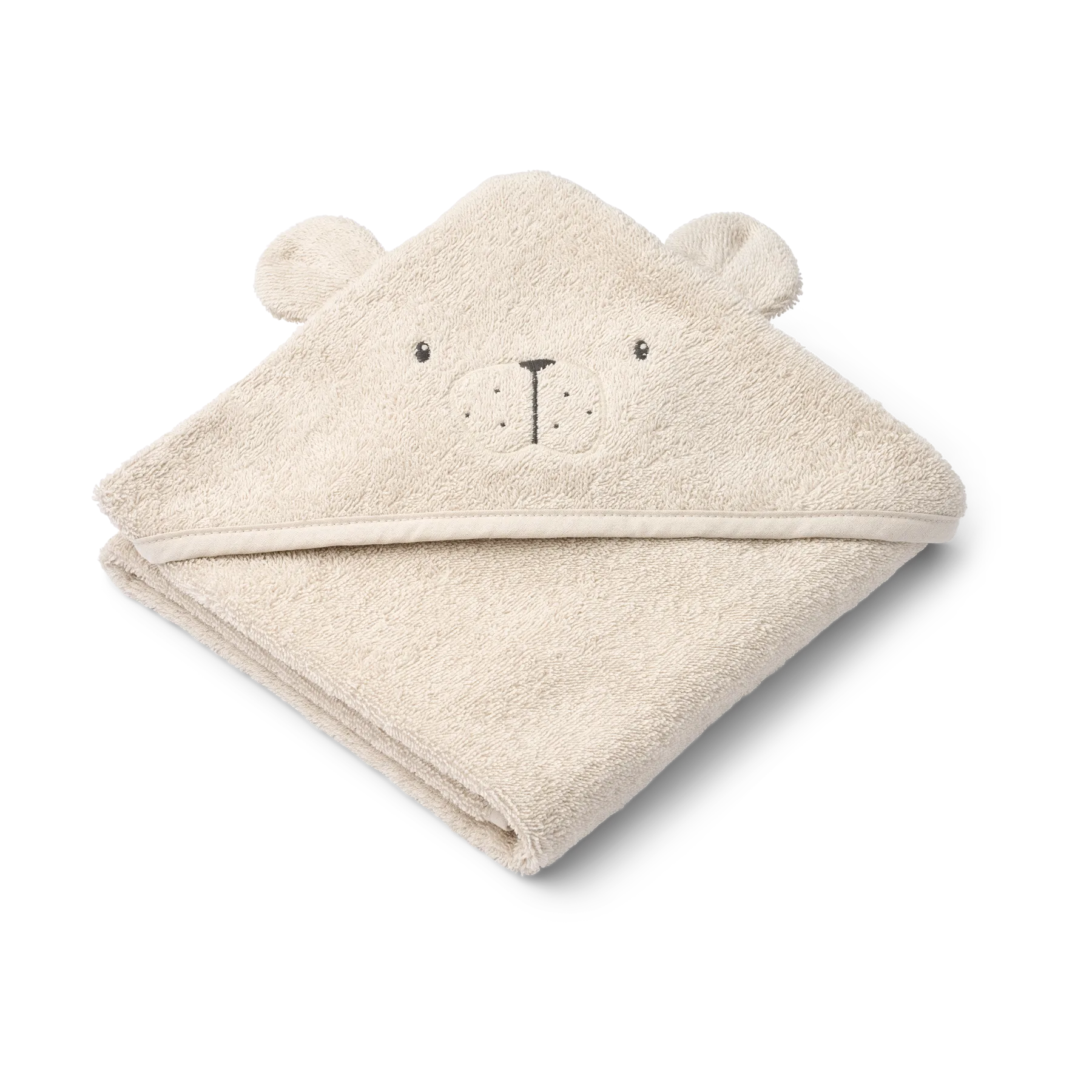 Albert toalha de banho com capuz 70x70 cm, Arenoso Liewood