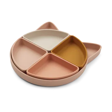 Arne prato para crianças + 4 taças - Gato rosa múltipla mistura - Liewood