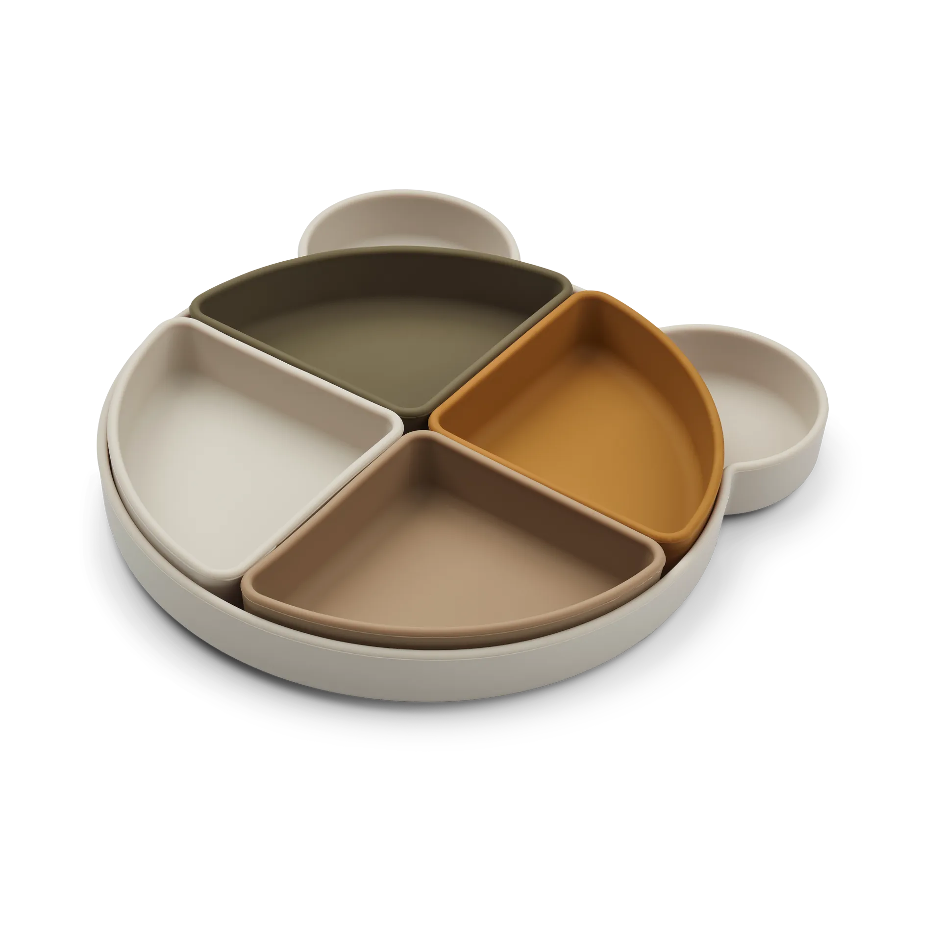 Arne prato para crianças + 4 taças, Mr bear mistura arenosa múltipla Liewood