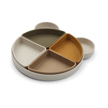 Arne prato para crianças + 4 taças - Mr bear mistura arenosa múltipla - Liewood