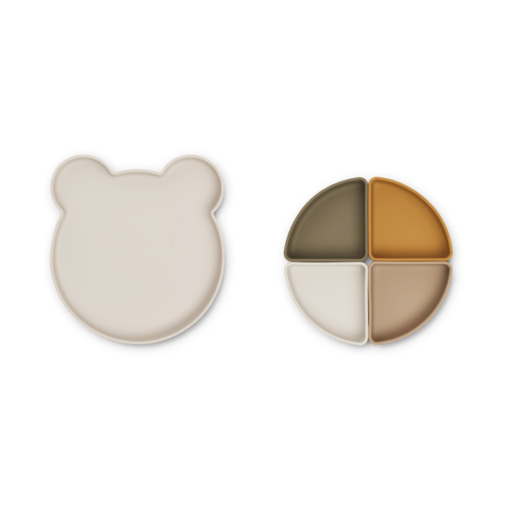 Arne prato para crianças + 4 taças, Mr bear mistura arenosa múltipla Liewood