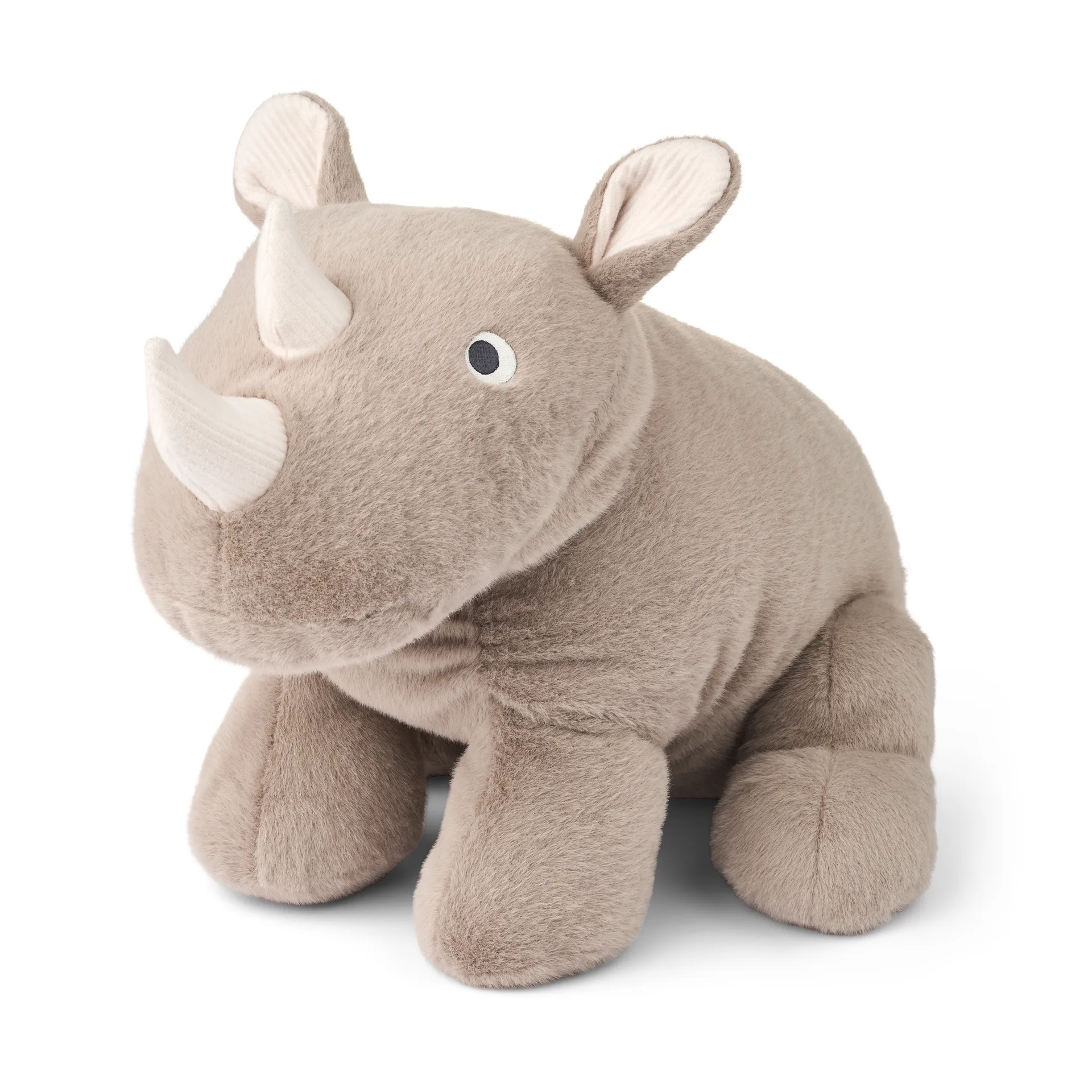 Barnaby Rhino peluche rinoceronte grande, Stone bege Liewood