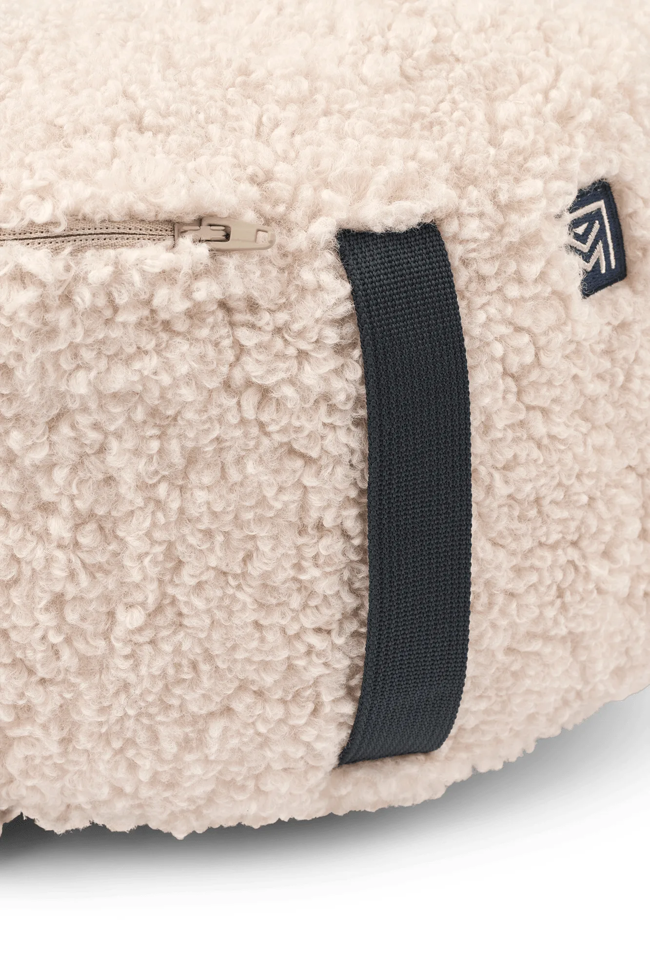 Betsy Pile pufe saco cadeira, Nevoeiro, mini, Ø31x15 cm Liewood
