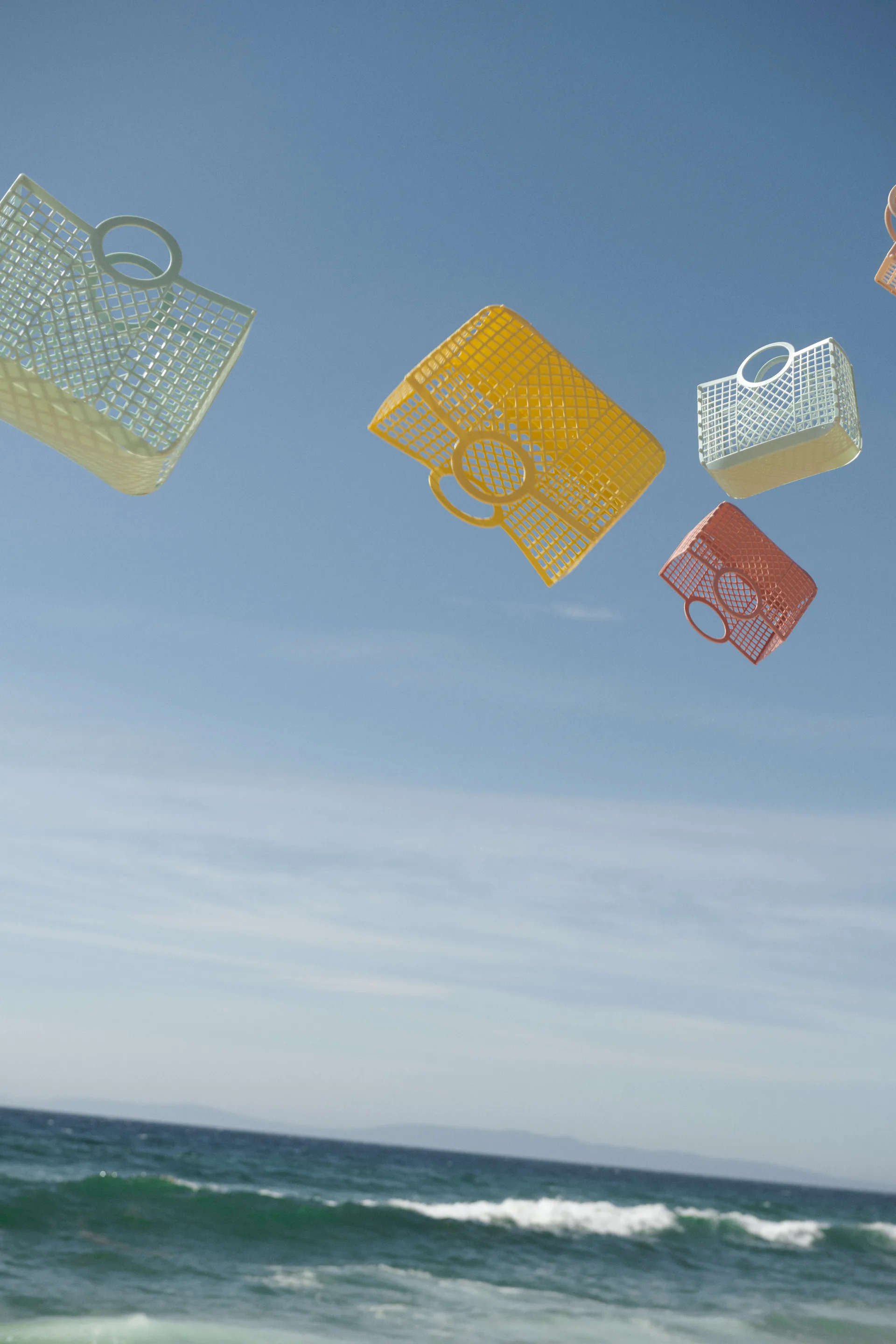 Bloom cesto de arrumação, Light Peppermint Liewood