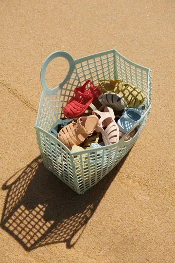 Bloom cesto de arrumação - Light Peppermint - Liewood