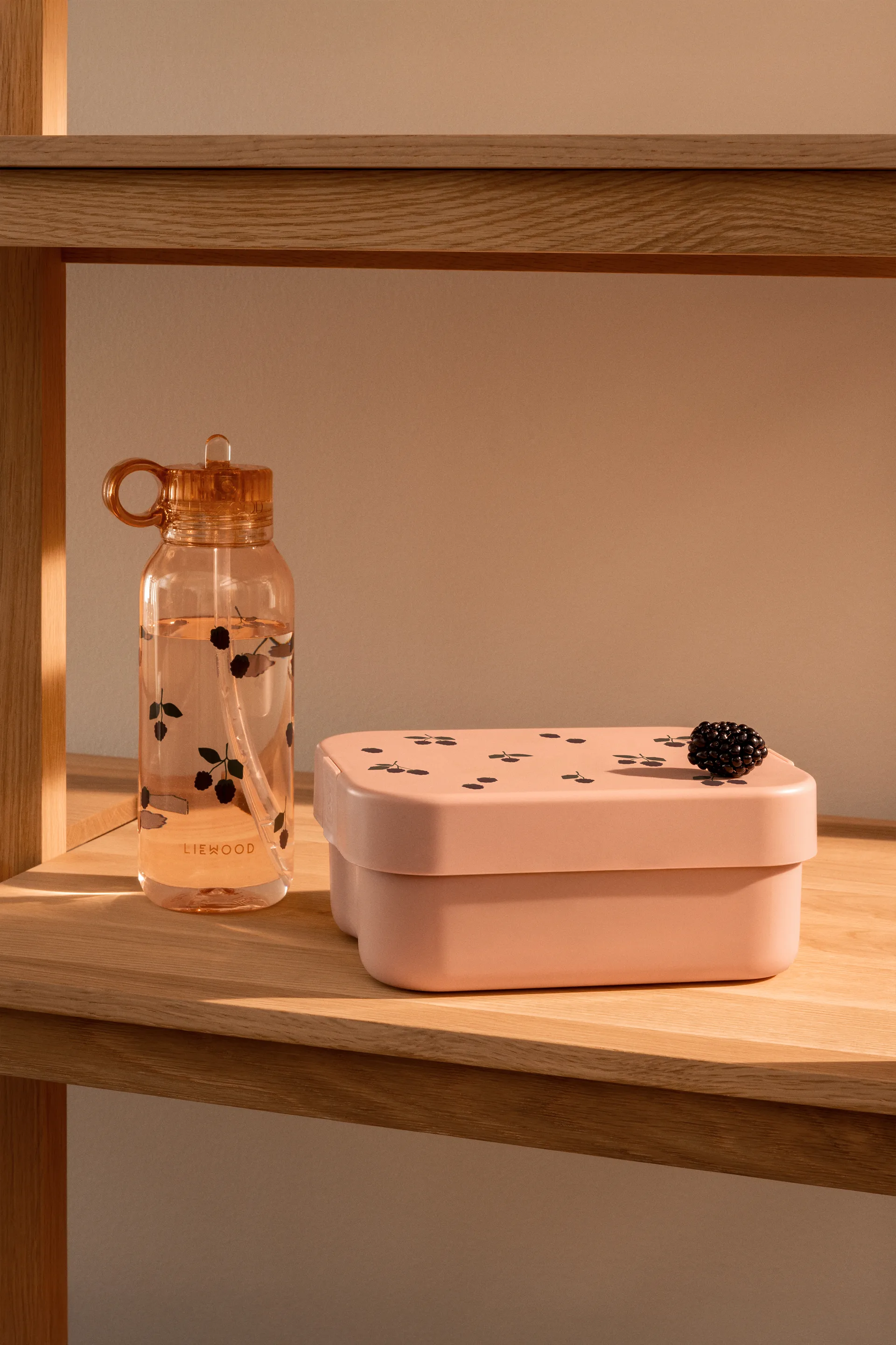 Chelsey lancheira estampada 2 peças, Berry-Pale Tuscany Liewood