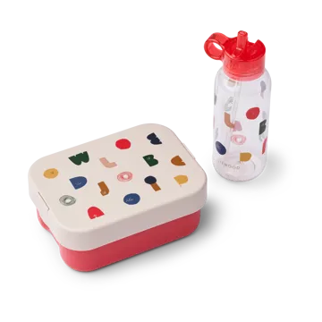 Chelsey lancheira estampada 2 peças - Characters-Sandy - Liewood