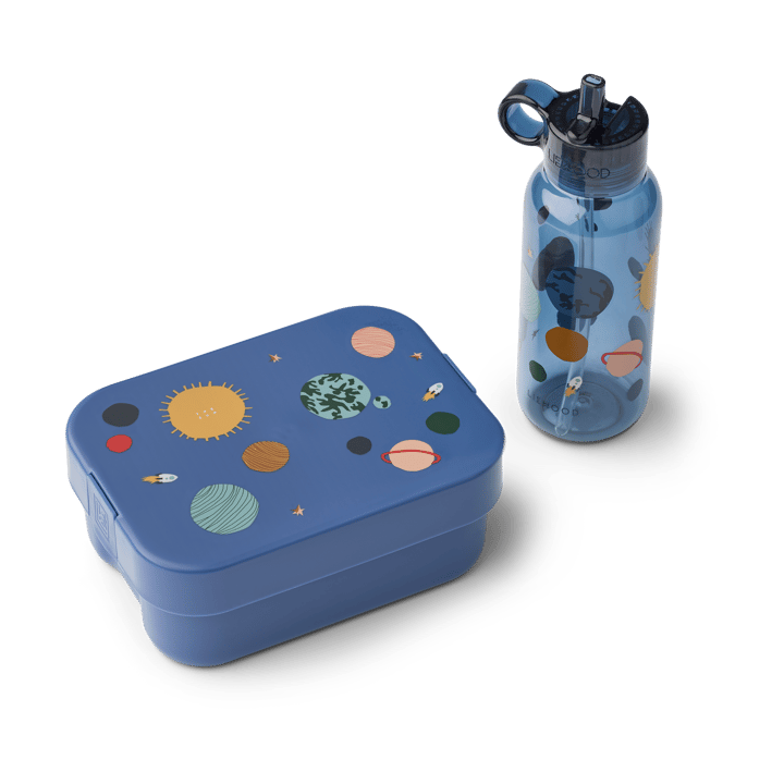 Chelsey lancheira estampada 2 peças - Universe-Classic navy - Liewood