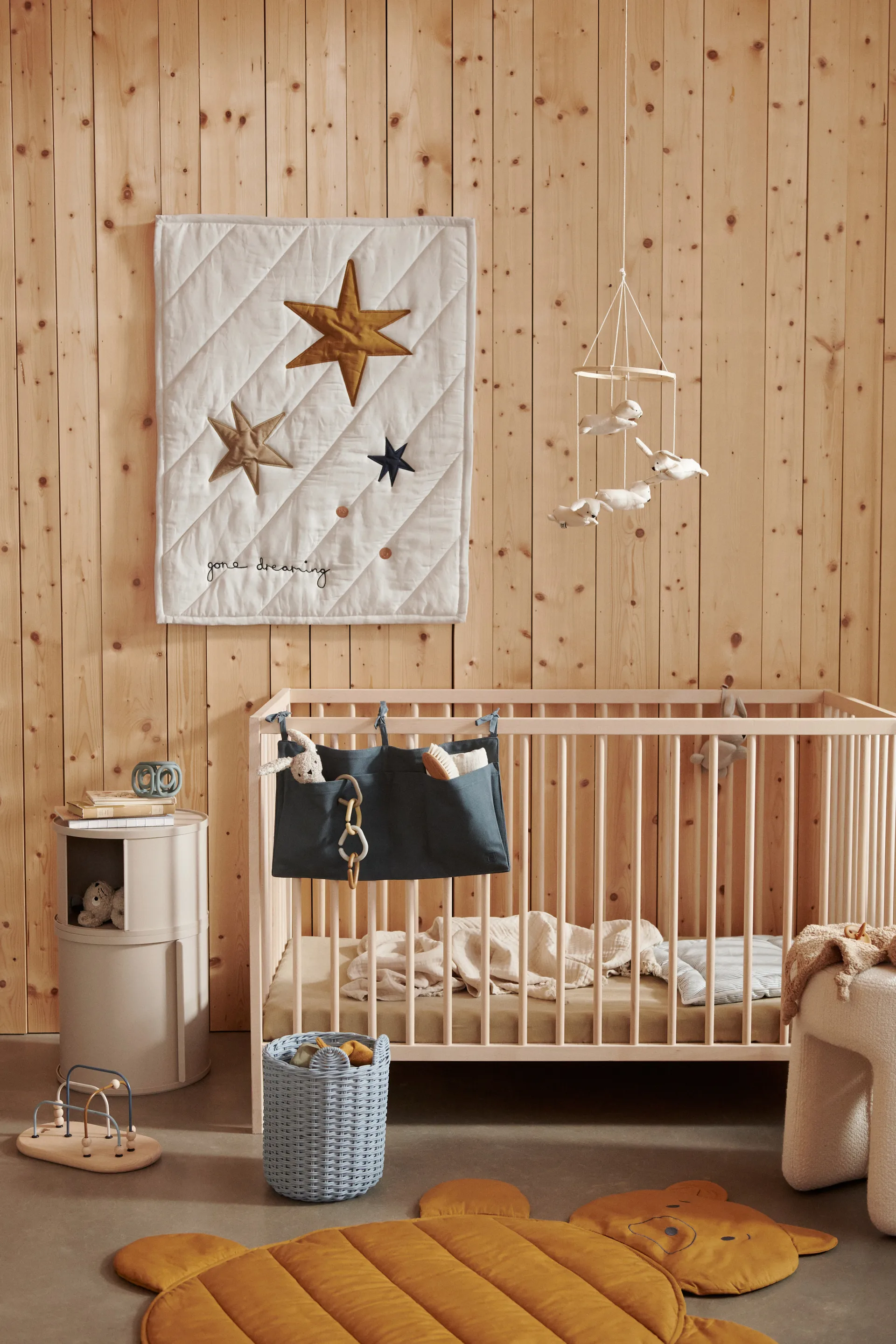 Damien mesa de apoio Ø32x33 cm, Arenoso Liewood