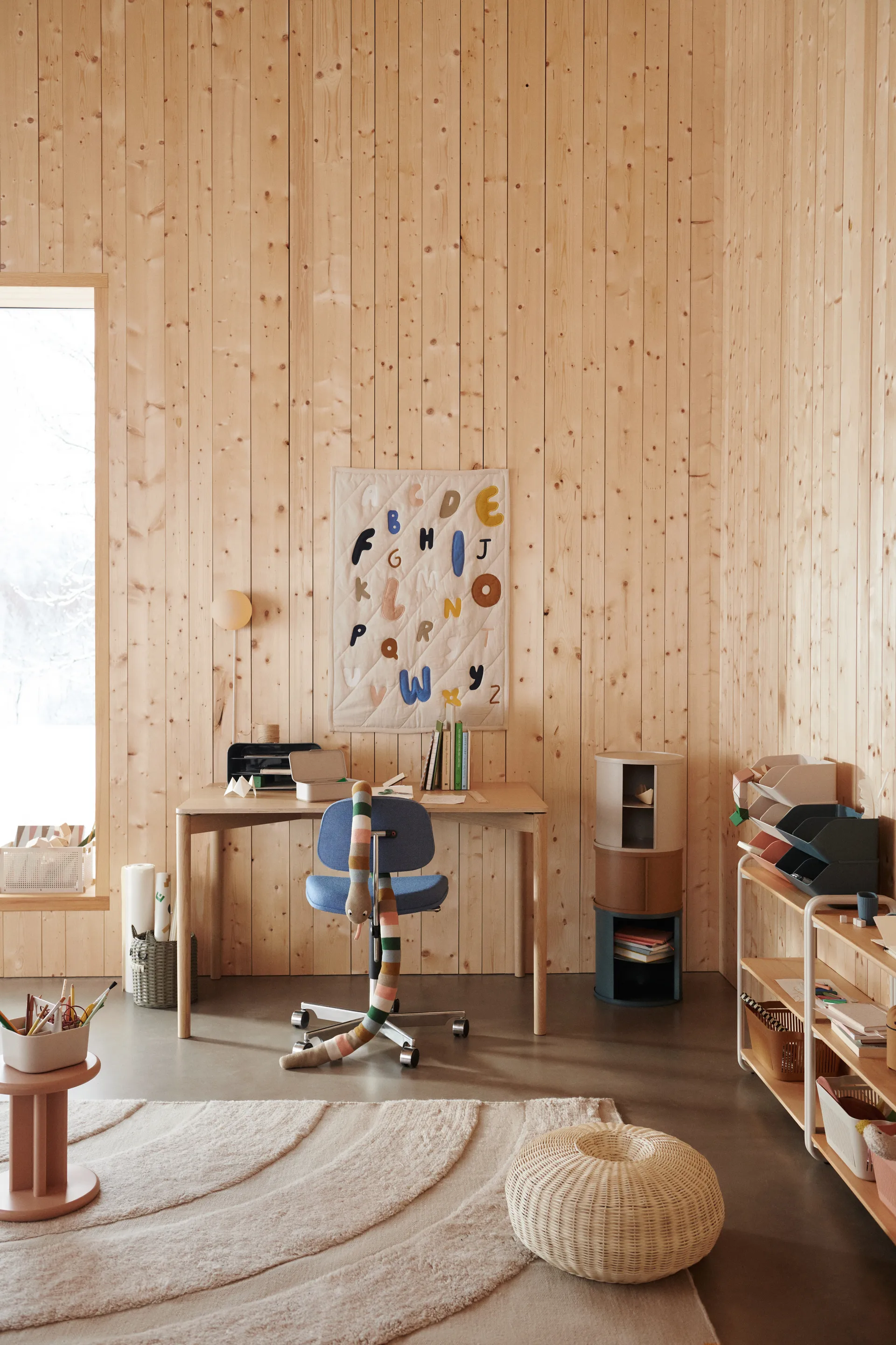 Damien mesa de apoio Ø32x33 cm, Arenoso Liewood