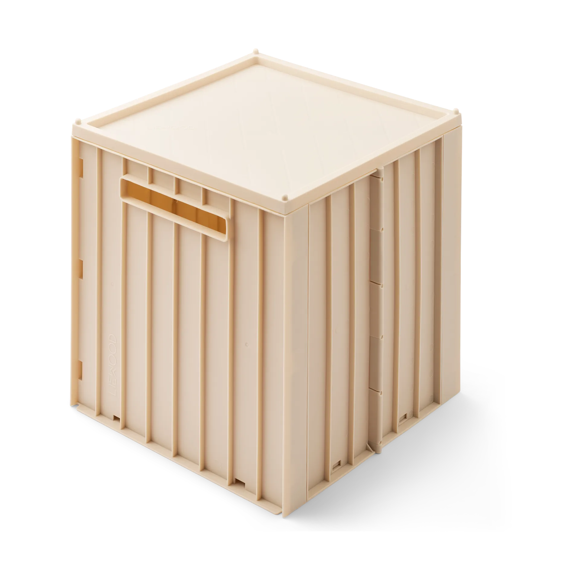 Elijah caixa de armazenamento com tampa 31x31 cm, Sandy Liewood