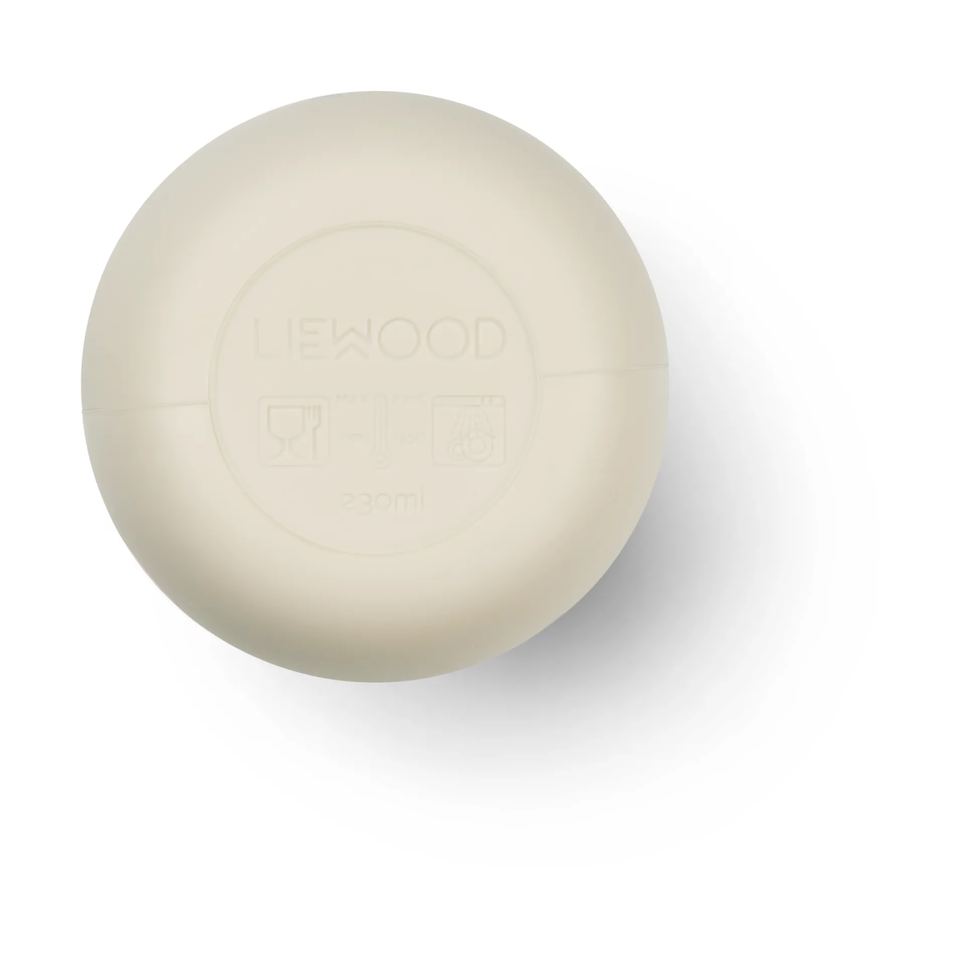 Ellis copo com bico e canudo impresso 23 cl, Pêssego-mistura de conchas do mar Liewood