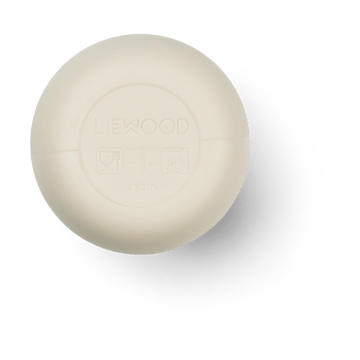 Ellis copo com bico e canudo impresso 23 cl - Pêssego-mistura de conchas do mar - Liewood