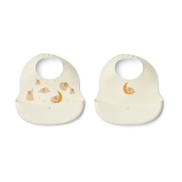 Ember babete estampado 2 peças - Elephant-Creme de la creme - Liewood