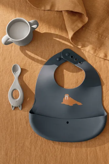 Ember printed babete 2 peças - Arctic Sea-Ocean view - Liewood