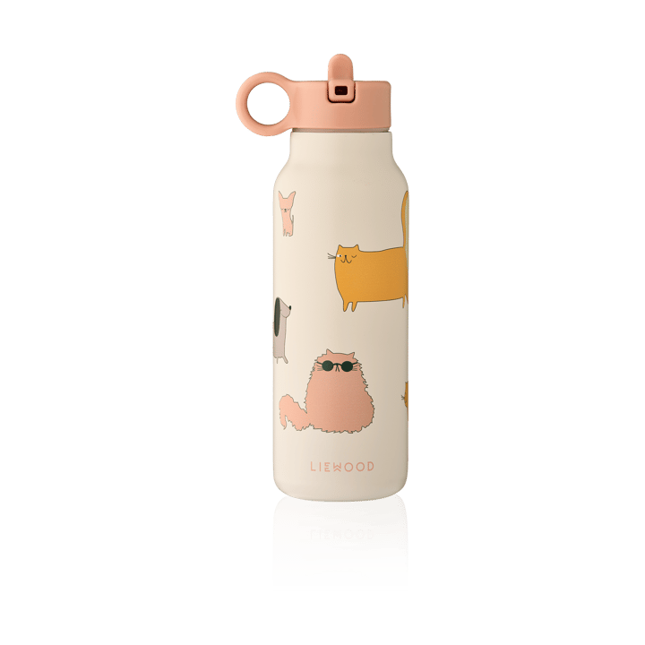 Falk garrafa de água 35 cl - Cats and Dogs-Sandy - Liewood