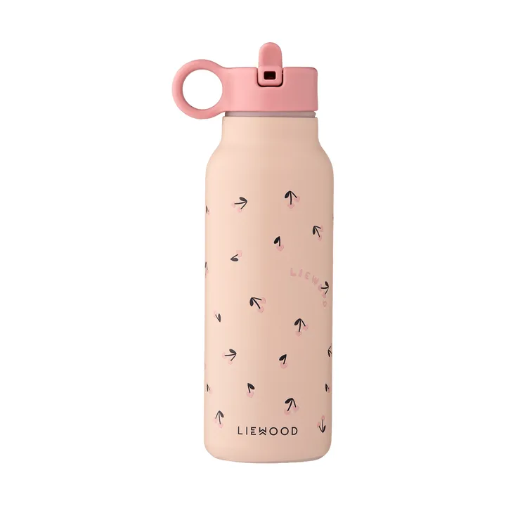 Falk garrafa de água 35 cl - Mini Cherry coração-Rosey - Liewood