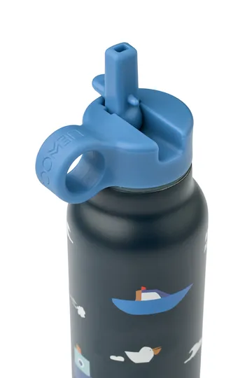 Falk garrafa de água 35 cl - Sailing-classic navy - Liewood