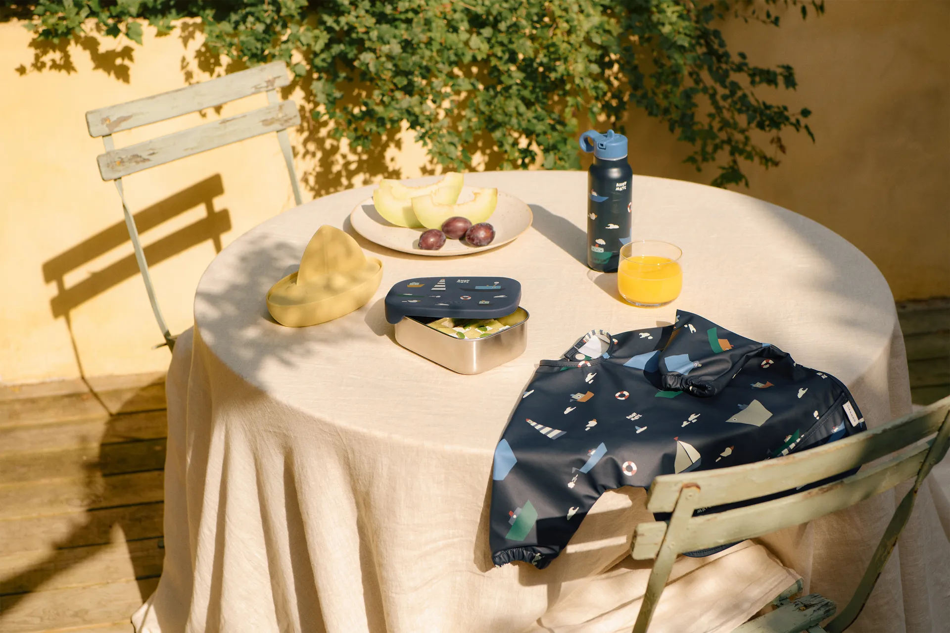 Falk garrafa de água 35 cl, Sailing-classic navy Liewood