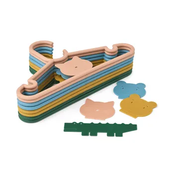 Falton Classic cabideiro - Yuzu mistura multi, 8-pack - Liewood