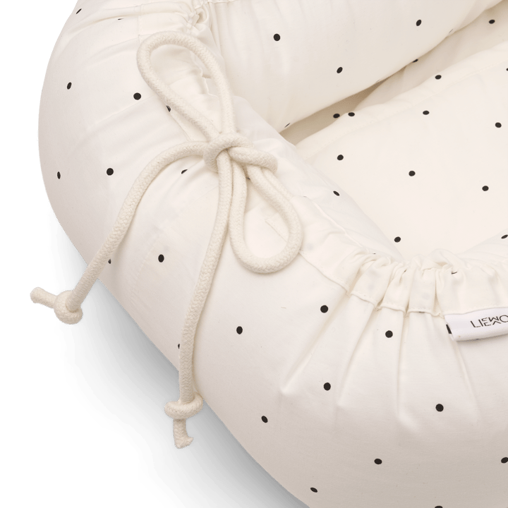 Gro ninho de bebé estampado, Ponto clássico creme de la creme Liewood