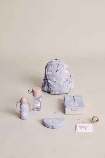 Kiani printed garrafa térmica - Cat-Warm lilac - Liewood