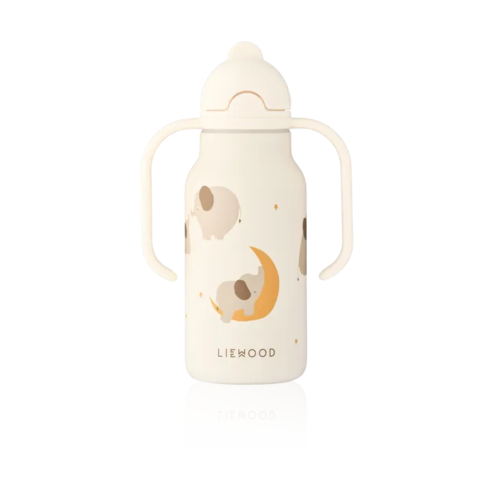 Kiani printed garrafa térmica  - Elephant-Creme de la creme - Liewood