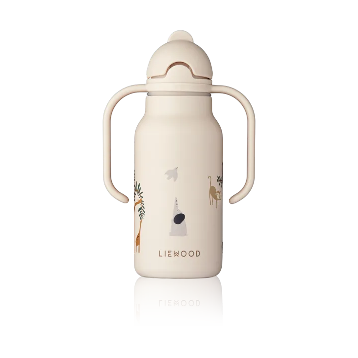 Kiani printed garrafa térmica  - Todos juntos-arenoso - Liewood