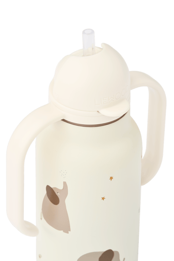 Kimmie garrafa de água 25 cl - Elephant-Creme de la creme - Liewood