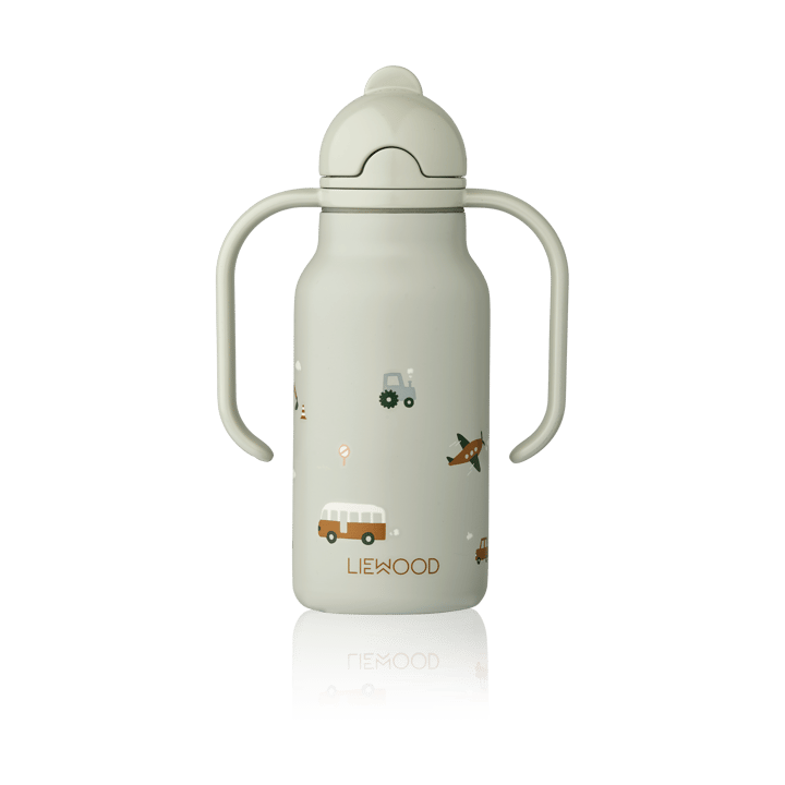Kimmie garrafa de água 25 cl - Veículos-mistura de azul pomba - Liewood