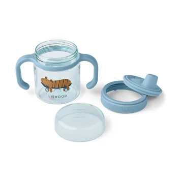 Kylo caneca com bico 28 cl - Fun-beach blue - Liewood