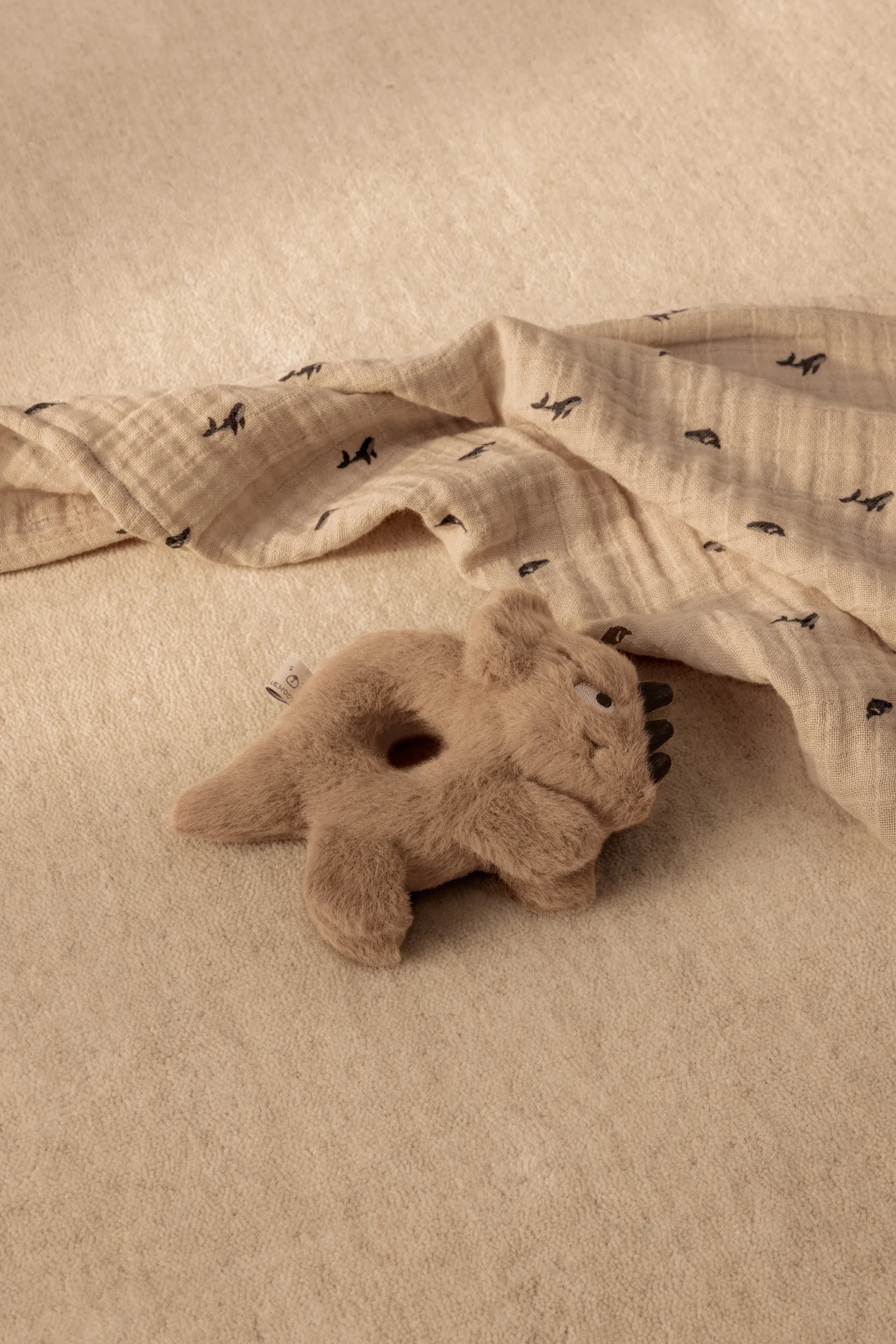 Lewis muslin cobertor 2 unidades 65x65 cm, Mini whale-Sandy Liewood