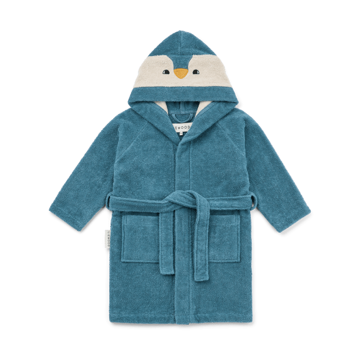 Lily robe de banho Penguin oceanview mix - 3-4 anos - Liewood