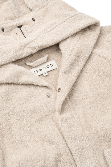 Lily robe de banho Polarbear sandy - 3-4 anos - Liewood