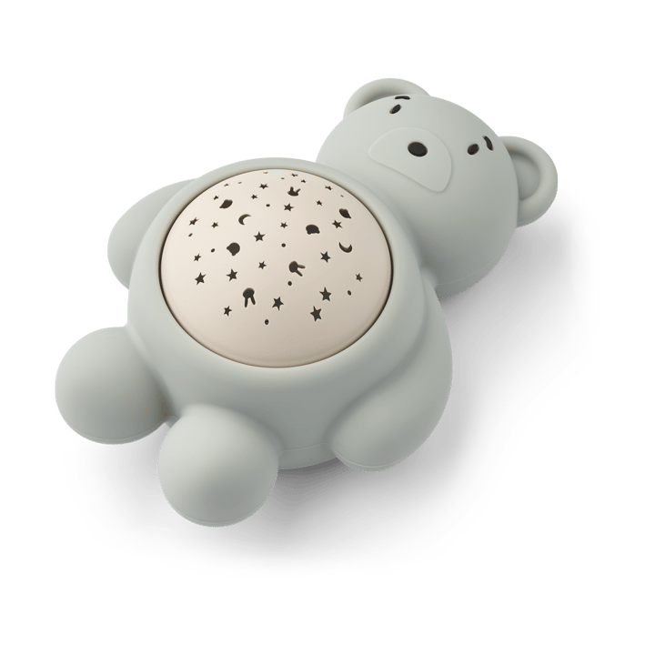 Manuel bear candeeiro de noite com projetor e som - Azul pombo - Liewood
