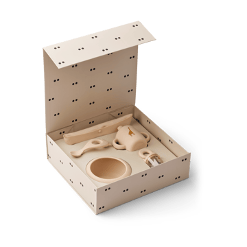 Mileah conjunto de serviço de refeições para bebés - Flor de maçã - Liewood
