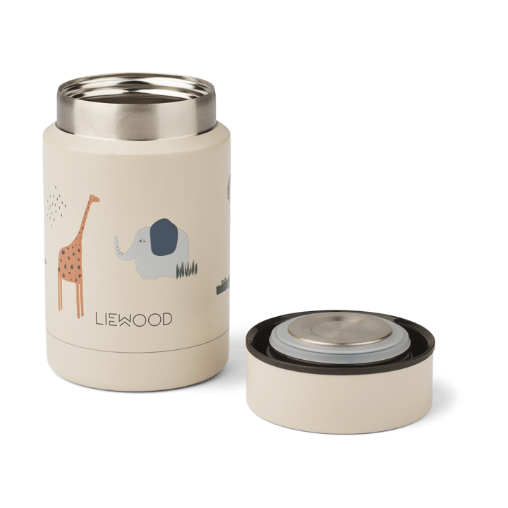 Nadja garrafa térmica 0,25 L, Mistura de areia Safari Liewood