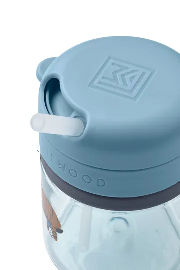 Pavia caneca com bico - Fun-beach blue, 28 cl - Liewood