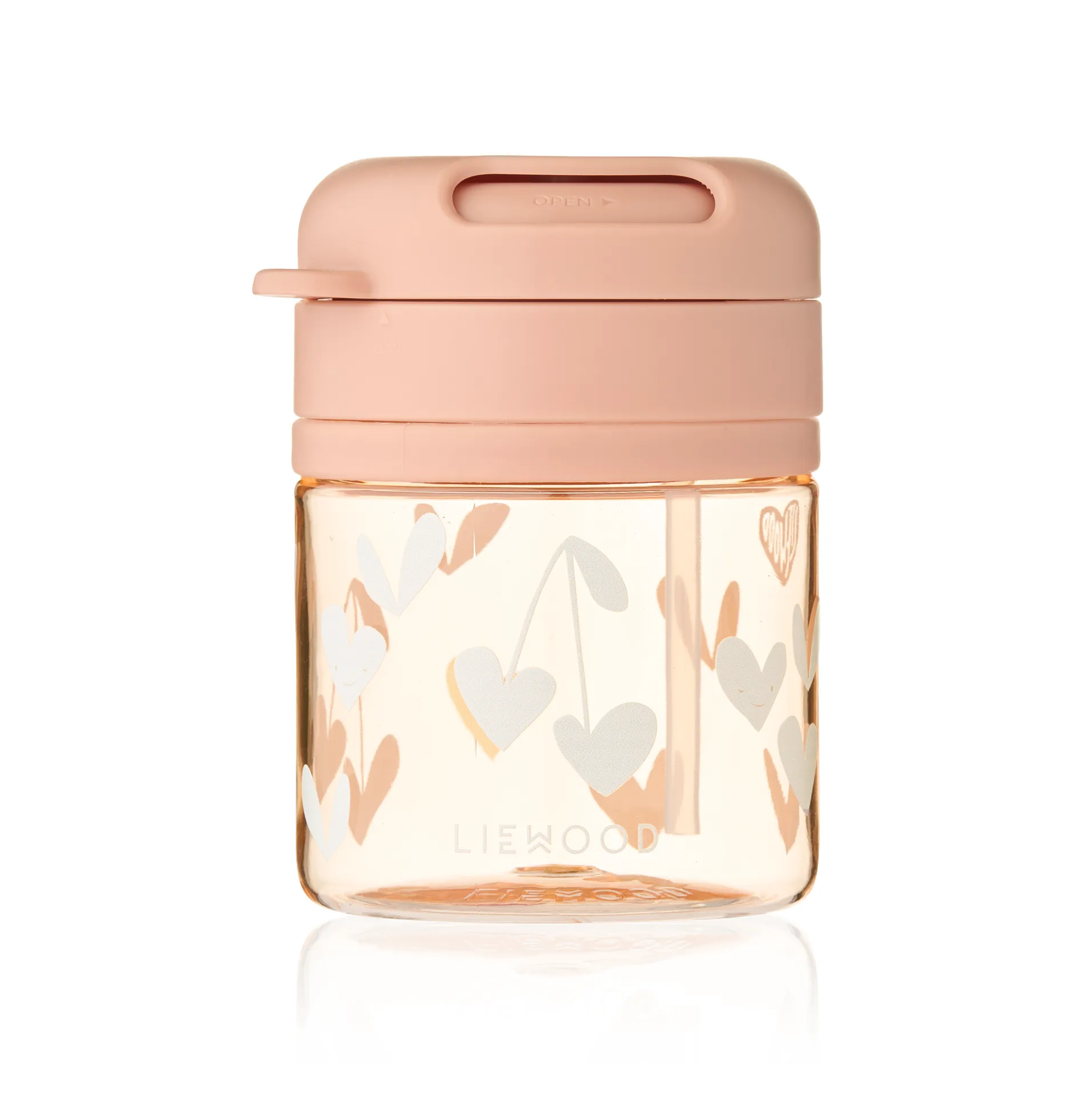 Pavia caneca com bico, Sweethearts-pale tuscany, 28 cl Liewood