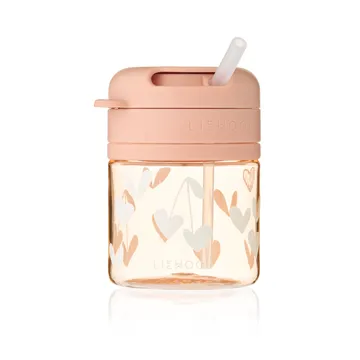 Pavia caneca com bico - Sweethearts-pale tuscany, 28 cl - Liewood