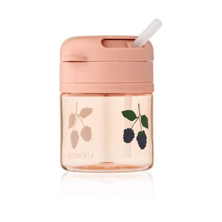 Pavia caneca com canudo 28 cl, Berry-Pale Tuscany Liewood