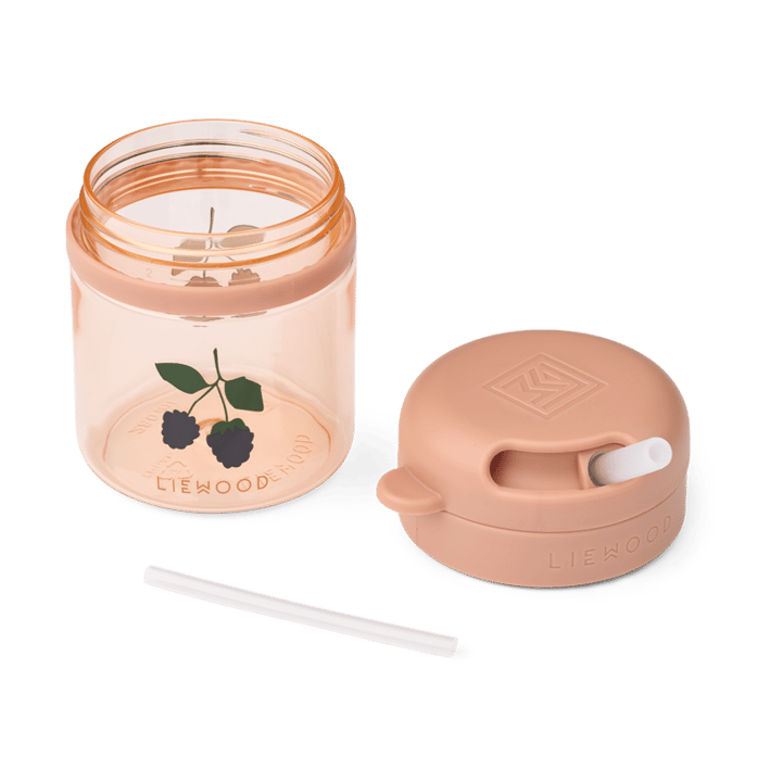 Pavia caneca com canudo 28 cl, Berry-Pale Tuscany Liewood