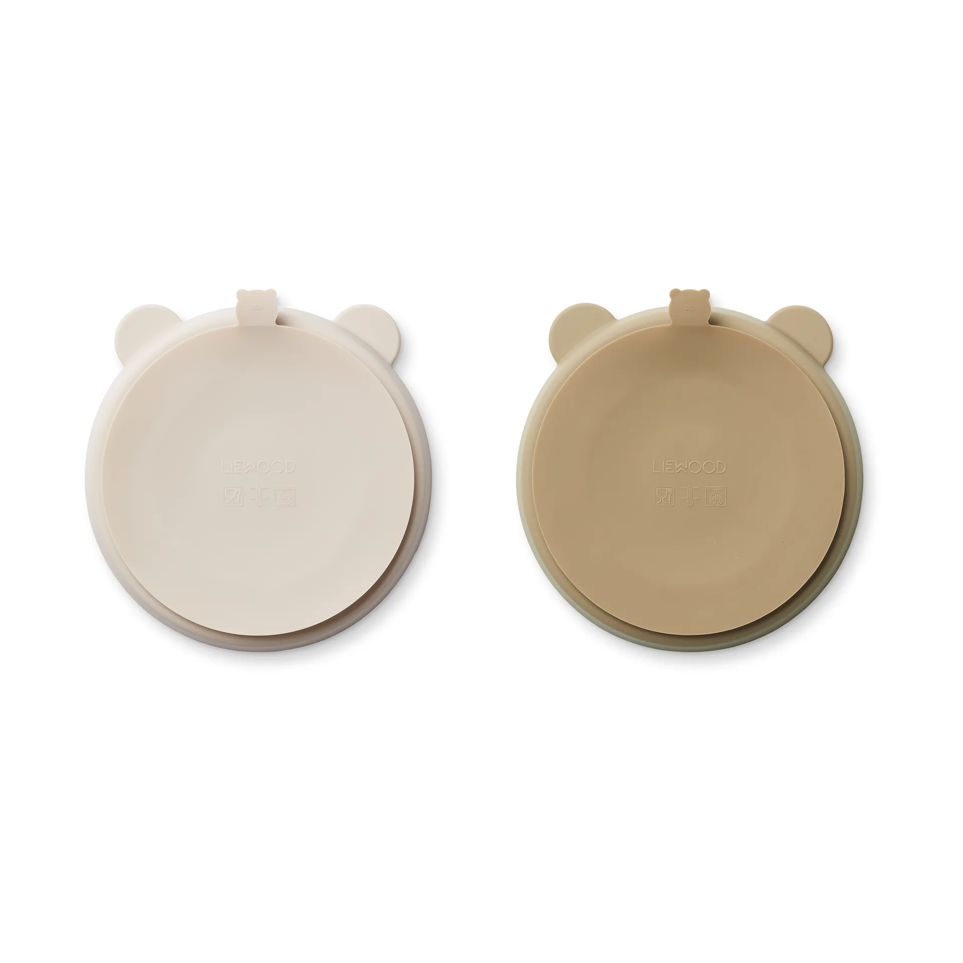 Stacy prato dividido para criança 2 unidades, Arenoso-aveia Liewood