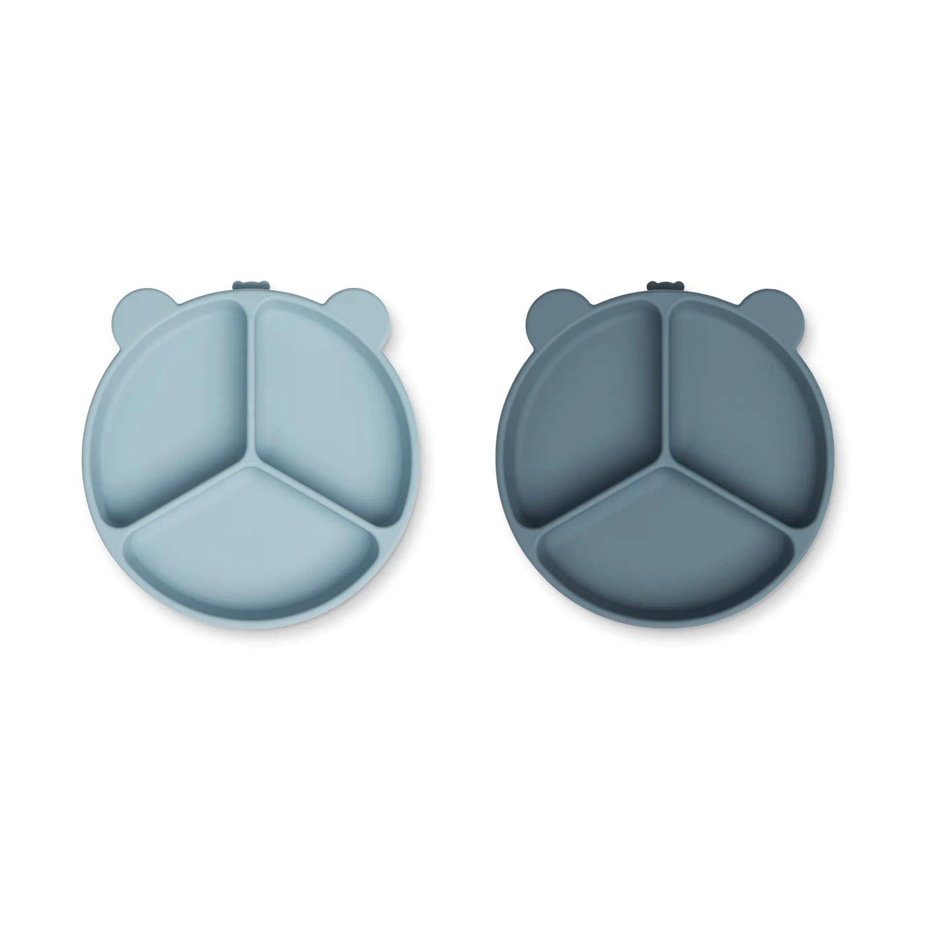 Stacy prato dividido para criança 2 unidades, Azul baleia-azul marinho Liewood