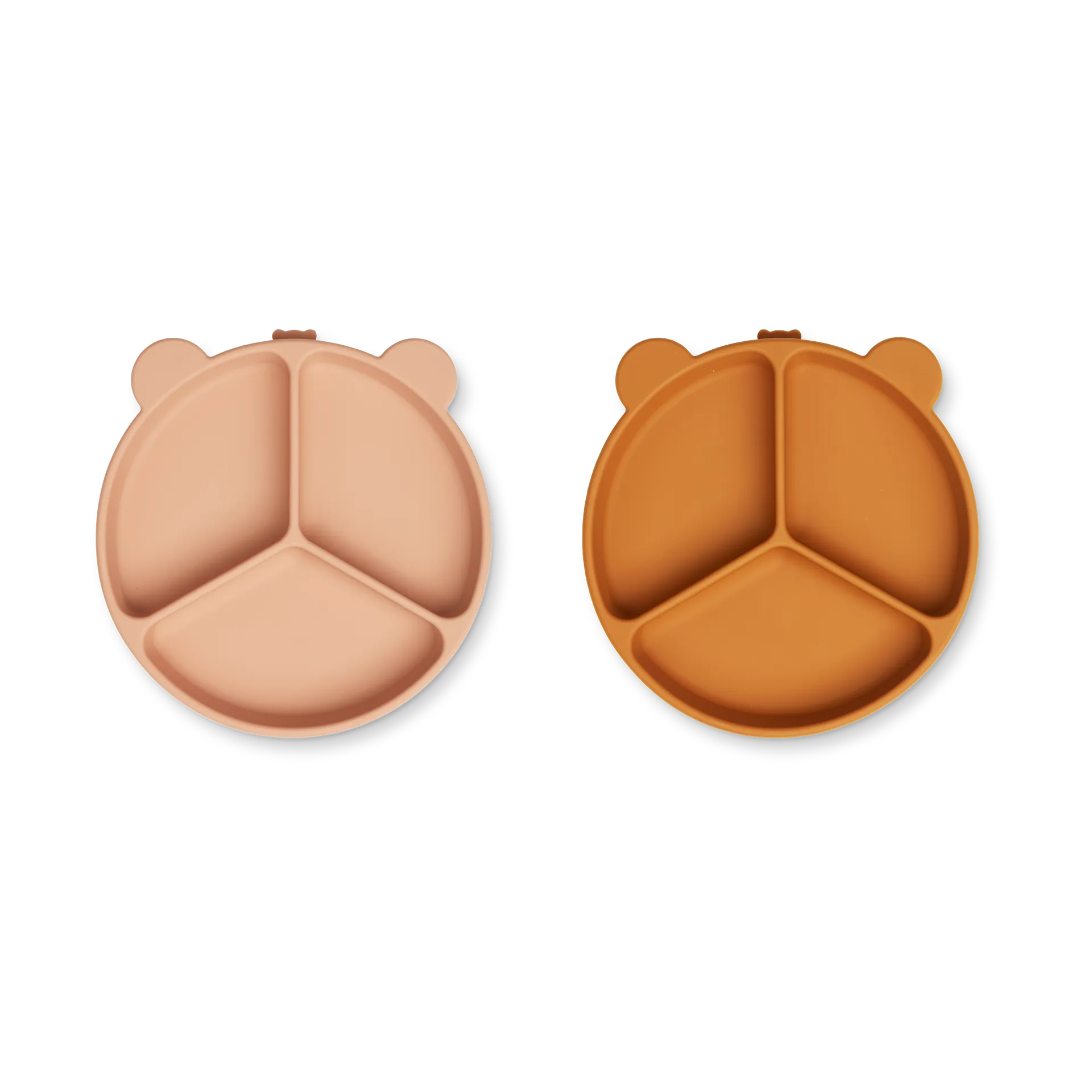 Stacy prato dividido para criança 2 unidades, Mostarda-mistura rosa da toscana Liewood