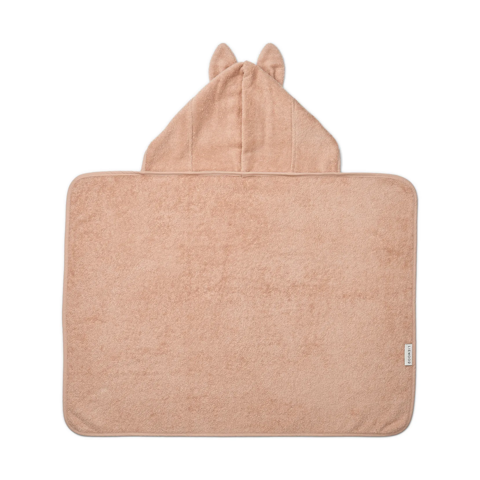 Vilias rabbit toalha de banho com capuz 60x80 cm, Pálido tuscânia Liewood