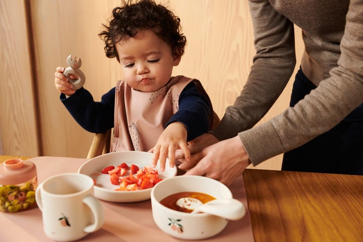 Vivi conjunto de mesa impresso 4 peças, Pêssego-mistura de conchas do mar Liewood